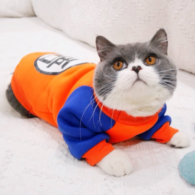 Moletom Pet Goku™ | Roupa Para Gato